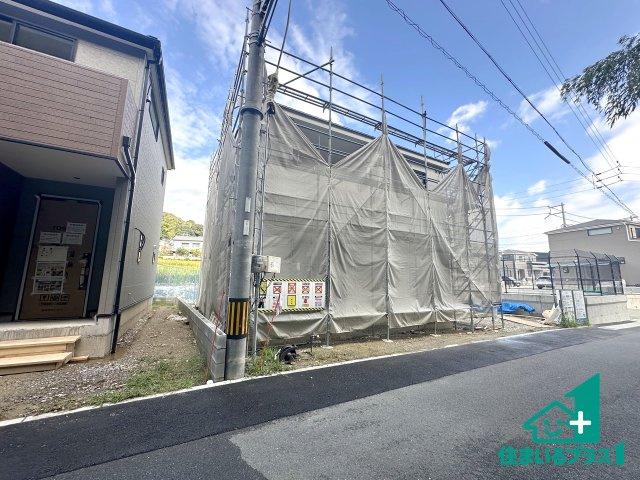 ●17(土)18(日)現地案内可能！　生駒市有里町　第3期　新築一戸建ての外観|現在建築中！落ち着いた街並みで新生活を始めることが出来そう！周辺の物件も併せてご紹介させて頂きます！