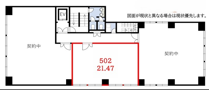 第一住建島之内堺筋ビルの間取り