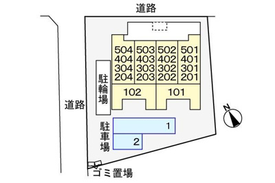 【区画図】 | メゾンフォーリスト