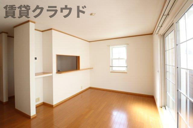 アクアパレスの居間・リビング|使いやすい居間です