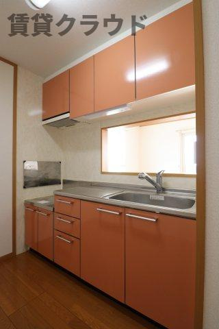 アクアパレスのキッチン|使いやすいキッチンです