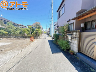 【前面道路含む現地写真】 | 葵区沓谷4期　新築戸建　2号地