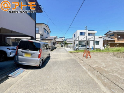 【前面道路含む現地写真】 | 葵区沓谷4期　新築戸建　2号地