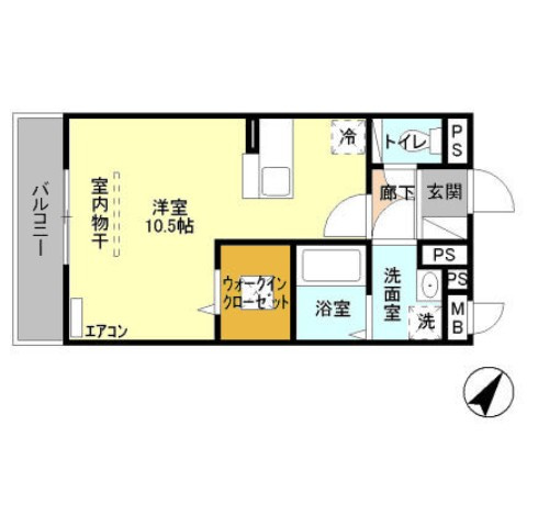 シュペリュールの間取り