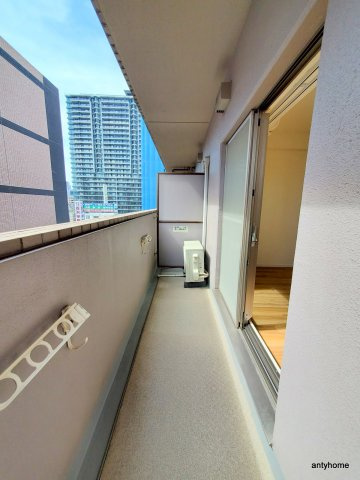 オアーゼ梅田東　仲介手数料無料のバルコニー