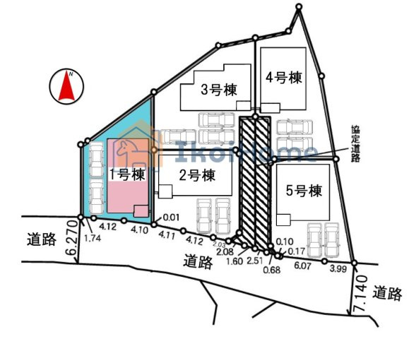 神戸市西区伊川谷町有瀬第7　１号棟　新築戸建のその他|【ホームページに現地動画掲載中】●年中無休：当日予約可●前面道路は6.2M～幅で広々しています
