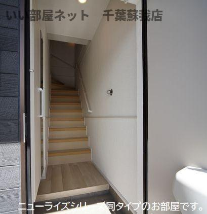ヒカルサ市原五井の玄関|ゆったりとした玄関です