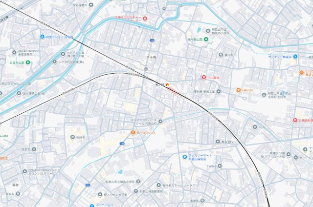 和歌山市市小路　第6期　新築一戸建ての地図
