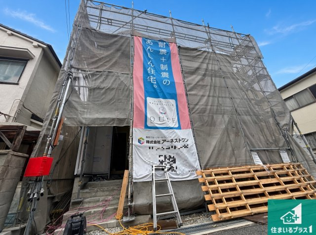 和歌山市市小路　第6期　新築一戸建ての外観|周辺は落ち着いた街並みの住宅地！子育てがしやすい住環境です！まだ未完成ですが、現地でしかわからない事もございます。是非一度ご覧ください。