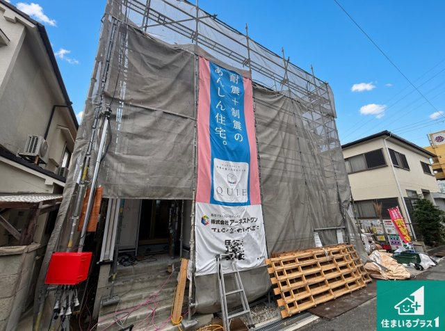 和歌山市市小路　第6期　新築一戸建ての外観|周辺は落ち着いた街並みの住宅地！子育てがしやすい住環境です！まだ未完成ですが、現地でしかわからない事もございます。是非一度ご覧ください。
