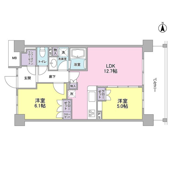 【間取り】 | アンビエンテ経堂