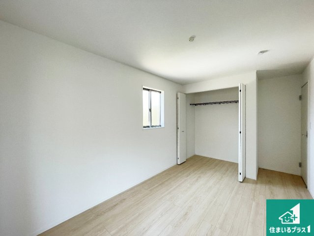 神戸市西区伊川谷町有瀬　第7期　新築一戸建ての洋室|シンプルな洋室は、自分好みのインテリアが楽しめます♪ご家族とインテリアや家具を選びに行くのは新築購入時の醍醐味の一つです。ぜひお楽しみください♪
