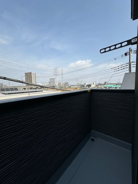 サーフライフのバルコニー