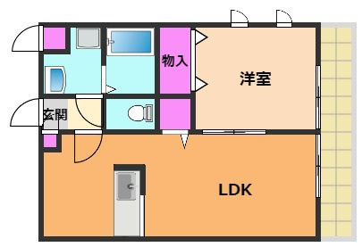 ニューアムールクラニアの間取り