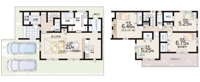 ●29(土)30(日)現地説明会！　葛城市當麻　限定1邸の間取り