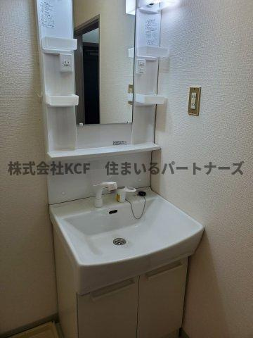 ウイングビルの洗面所|コンパクトで使いやすい洗面所