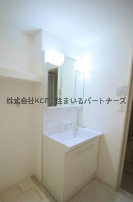 アイリスサンタ久留米の洗面所|使いやすい洗面所です