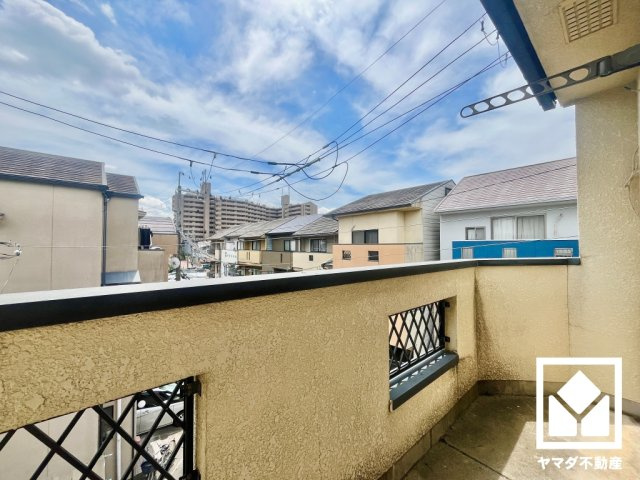 伏見区久我石原町のバルコニー