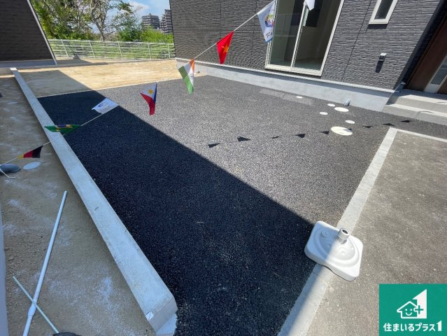 神戸市西区伊川谷町有瀬　第7期　新築一戸建ての駐車場|駐車スペース！散水栓があるので、こまめに愛車を洗えます！
