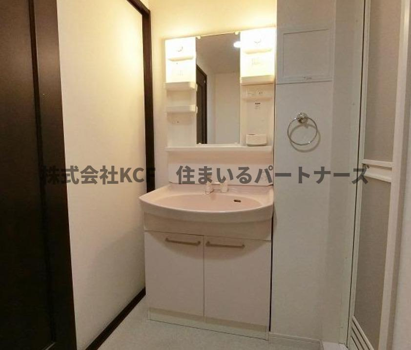 八女郡広川町大字一條の賃貸マンションの洗面所|洗面所です