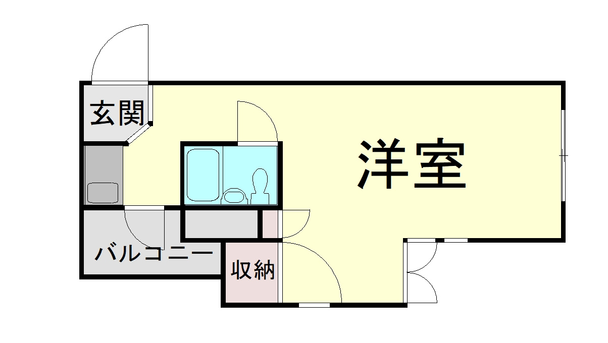 ルーミハイツの間取り