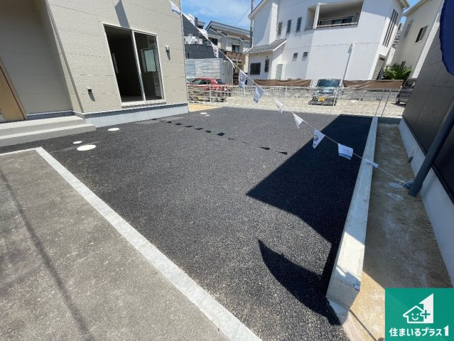 神戸市西区伊川谷町有瀬　第7期　新築一戸建ての駐車場|駐車スペース！散水栓があるので、こまめに愛車を洗えます！