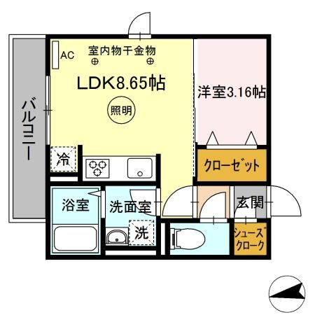 プレミエール　御井の間取り
