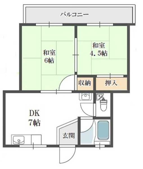 【間取り】 | 西村マンション