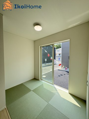 神戸市西区伊川谷町有瀬第7　3号棟　新築戸建の内装|【ホームページに現地動画掲載中】●年中無休：当日予約可●畳コーナーです。大きな押入れも魅力です。