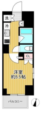 ルーブル大鳥居参番館の間取り
