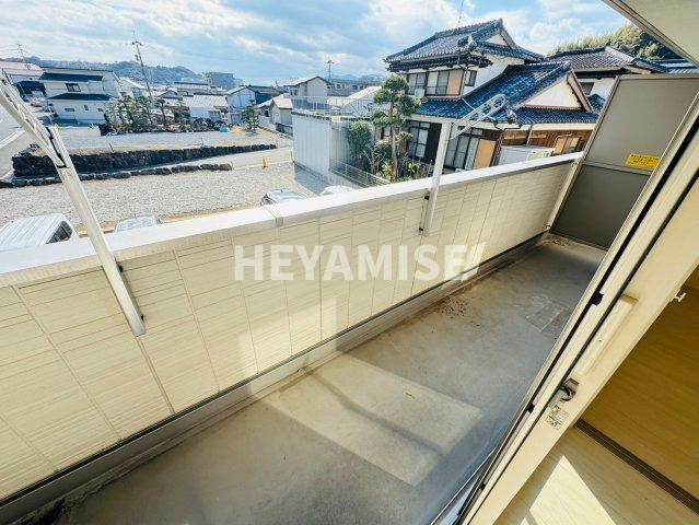グランドールⅡのバルコニー|※同物件反転間取の写真です※現況を優先します
