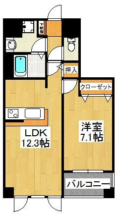 サンピタリア東船橋の間取り