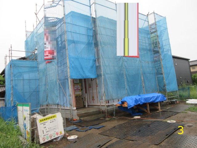 【仲介手数料無料】新築戸建　東松山市松本町1-2-6付近の前面道路含む現地写真