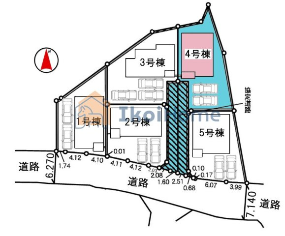 神戸市西区伊川谷町有瀬第7　4号棟　新築戸建のその他|【ホームページに現地動画掲載中】●年中無休：当日予約可●前面道路は6.2M～幅で広々して駐車も安心！