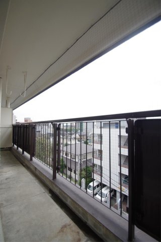 松野第一ビルのバルコニー