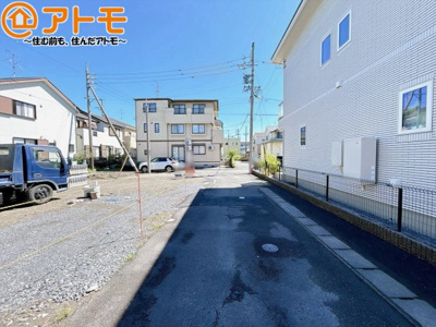 【前面道路含む現地写真】 | 駿河区石田6期　新築戸建　1号地
