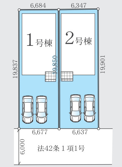 習志野市袖ケ浦2期　新築分譲住宅1号棟