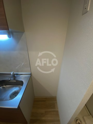 エル海老江のキッチン|エル海老江　冷蔵庫置き場