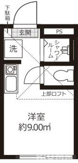 【間取り】 | Studio Apartment東池袋