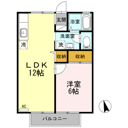 【間取り】 | メゾンくろかわ