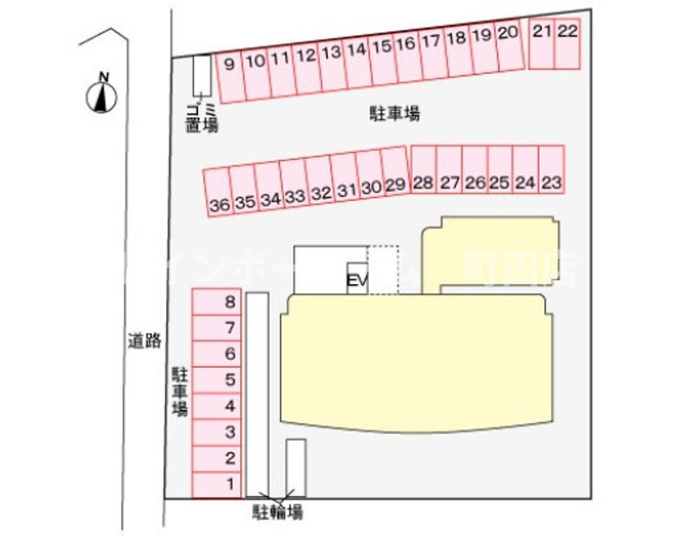 ミッションヒルズ※初期費用分割あと払いサービス利用可能物件の区画図