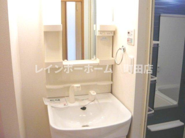 ミッションヒルズ※初期費用分割あと払いサービス利用可能物件の洗面所