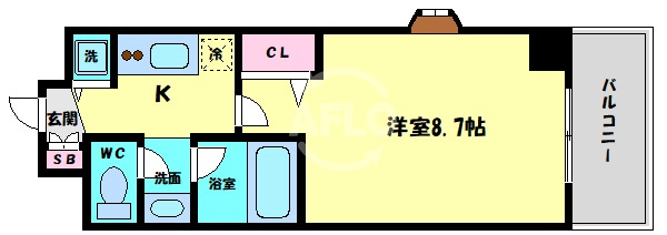コンフォルトＫの間取り|コンフォルトＫ　間取り