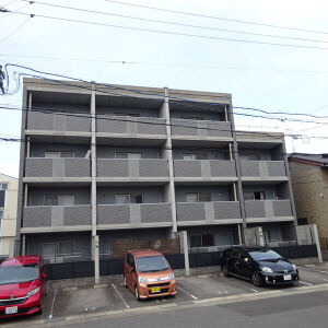 名古屋市北区三軒町の賃貸マンションのバルコニー