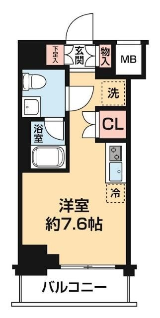 クラリッサ大通り公園の間取り