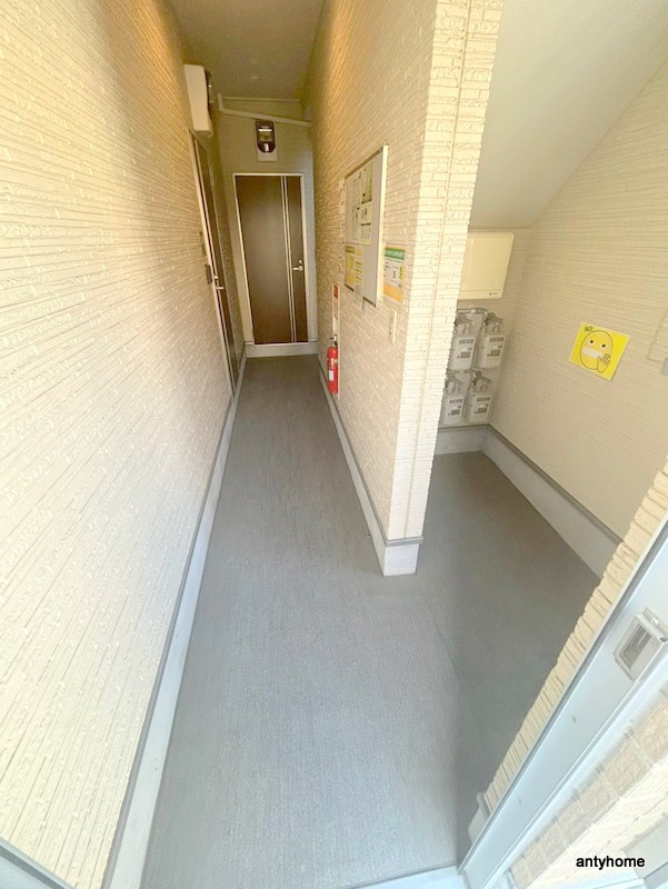 ハーモニーテラス歌島Ⅱのエントランス