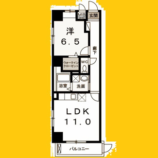 【間取り】 | グランスイート新横浜Ⅱ