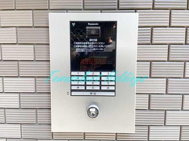 平塚市松風町のアパートのセキュリティ