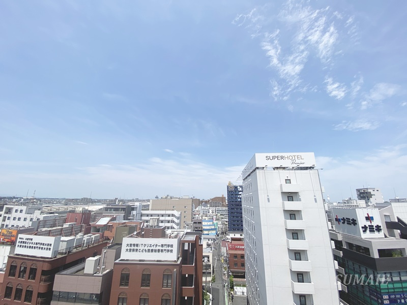 ステージグランデ大宮の展望|お部屋からの景色です☆