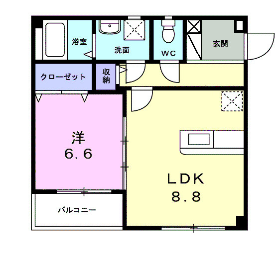 オアシスの間取り